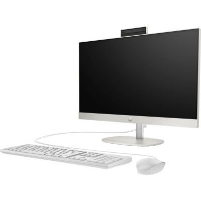 Комп'ютер персональний моноблок HP 240-G10 23.8" FHD IPS AG, Intel i5-1335U, 16GB, F512GB, UMA, WiFi, кл+м, 3р, Win11P, білий (8