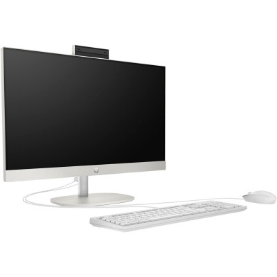 Комп'ютер персональний моноблок HP 240-G10 23.8" FHD IPS AG, Intel i5-1335U, 16GB, F512GB, UMA, WiFi, кл+м, 3р, Win11P, білий (8