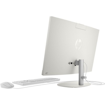 Комп'ютер персональний моноблок HP 240-G10 23.8" FHD IPS AG, Intel i5-1335U, 16GB, F512GB, UMA, WiFi, кл+м, 3р, Win11P, білий (8