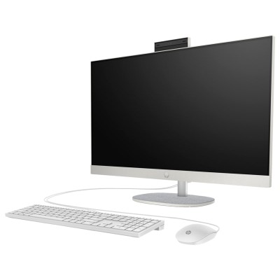 Комп'ютер персональний моноблок HP All-in-One 27" FHD IPS AG, Intel i5-1335U, 16GB, F512GB, UMA, WiFi, кл+м, DOS, білий (AR0N5EA Комп'ютер персональний моноблок HP All-in-One 27" FHD IPS AG, Intel i5-1335U, 16GB, F512GB, UMA, WiFi, кл+м, DOS, білий (AR0N5EA