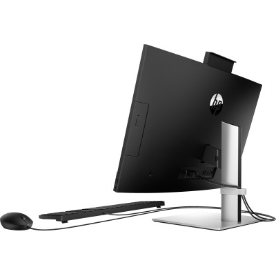 Комп'ютер персональний моноблок HP ProOne 440-G9 23.8" FHD IPS AG, Intel i5-14500T, 16GB, F512GB, UMA, WiFi, кл+м, DOS, чорний (