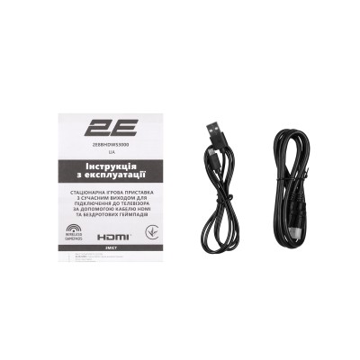 Консоль 2Е 8bit HDMI (2 бездротових геймпада, 3000 ігор) Консоль 2Е 8bit HDMI (2 бездротових геймпада, 3000 ігор)