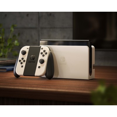 Консоль Nintendo Switch OLED with White Joy-Con Консоль Nintendo Switch OLED with White Joy-Con