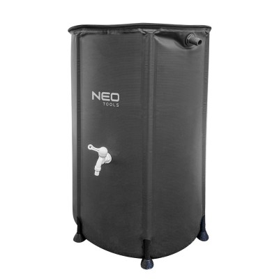 Контейнер для води Neo Tools, складаний, 250л, ПВХ, стійкість до УФ, 3/4", 60х88см Контейнер для води Neo Tools, складаний, 250л, ПВХ, стійкість до УФ, 3/4", 60х88см