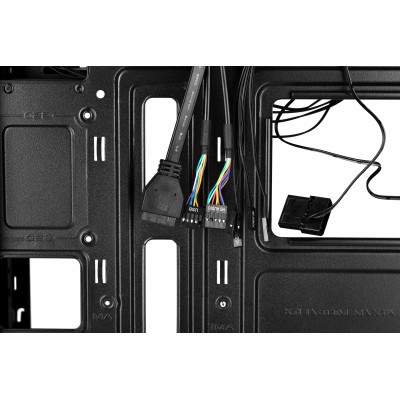 Корпус 2E Alfa E130 без БЖ 2xUSB3.0, 1xUSB2.0, 1x80мм, VGA 320мм, ATX, чорний (2E-E130) Корпус 2E Alfa E130 без БЖ 2xUSB3.0, 1xUSB2.0, 1x80мм, VGA 320мм, ATX, чорний (2E-E130)