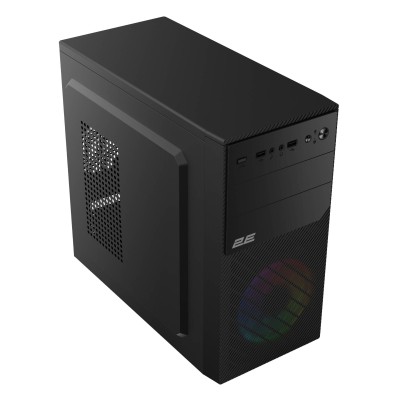 Корпус 2E Basis RD850 без БЖ 1xUSB3.0, 2xUSB2.0, 1x120мм ARGB, VGA 290мм, Metal Side Panel, mATX, чорний (2E-RD850) Корпус 2E Basis RD850 без БЖ 1xUSB3.0, 2xUSB2.0, 1x120мм ARGB, VGA 290мм, Metal Side Panel, mATX, чорний (2E-RD850)