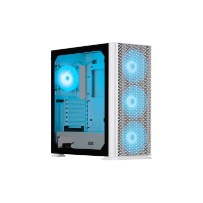 Корпус 2E GAMING Vertex GI01W без БЖ 2xUSB3.0, 1xUSBType-C, 3x140мм ARGB, 1x120мм ARGB, VGA 380мм, LCS ready, контролер з пульто Корпус 2E GAMING Vertex GI01W без БЖ 2xUSB3.0, 1xUSBType-C, 3x140мм ARGB, 1x120мм ARGB, VGA 380мм, LCS ready, контролер з пульто
