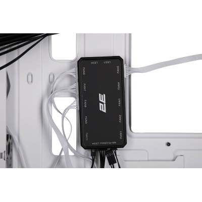 Корпус 2E GAMING Virtus Neo G3301NW без БЖ 2xUSB3.0, 1xUSB2.0, 3x140мм ARGB, 1x120мм ARGB, VGA 340мм, LCS ready, контролер з пул Корпус 2E GAMING Virtus Neo G3301NW без БЖ 2xUSB3.0, 1xUSB2.0, 3x140мм ARGB, 1x120мм ARGB, VGA 340мм, LCS ready, контролер з пул