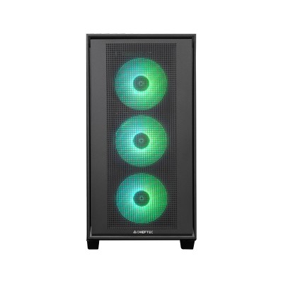 Корпус CHIEFTEC Gaming Hunter 3, без БЖ, 2xUSB3.0, 1xUSB3.2 Gen2 Type-C, 4x120мм ARGB, VGA 425мм, LCS ready, TG Side panel, EATX Корпус CHIEFTEC Gaming Hunter 3, без БЖ, 2xUSB3.0, 1xUSB3.2 Gen2 Type-C, 4x120мм ARGB, VGA 425мм, LCS ready, TG Side panel, EATX