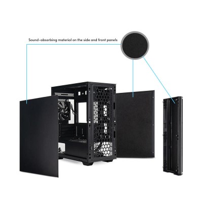 Корпус CHIEFTEC Pro Mini, без БЖ, 1xUSB3.0, 1xUSB2.0, 1xUSB Type-C, 1x120мм, Sound insulated panels, VGA 330мм, LCS ready, mATX, Корпус CHIEFTEC Pro Mini, без БЖ, 1xUSB3.0, 1xUSB2.0, 1xUSB Type-C, 1x120мм, Sound insulated panels, VGA 330мм, LCS ready, mATX,