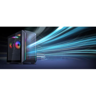 Корпус SilverStone Fara FA312Z-BG без БЖ, 2xUSB3.0, 2x140мм, ARGB VGA 365мм, LCS ready, TG Side Panel, mATX, чорний (SST-FA312Z- Корпус SilverStone Fara FA312Z-BG без БЖ, 2xUSB3.0, 2x140мм, ARGB VGA 365мм, LCS ready, TG Side Panel, mATX, чорний (SST-FA312Z-