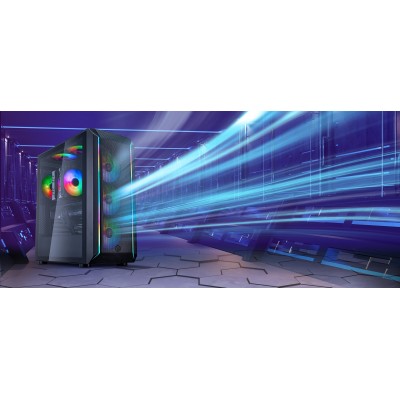 Корпус SilverStone Fara FA511Z-BG без БЖ, 2xUSB3.0, 3x120мм, ARGB VGA 360мм, LCS ready, TG Side Panel, ATX, чорний (SST-FA511Z-B Корпус SilverStone Fara FA511Z-BG без БЖ, 2xUSB3.0, 3x120мм, ARGB VGA 360мм, LCS ready, TG Side Panel, ATX, чорний (SST-FA511Z-B