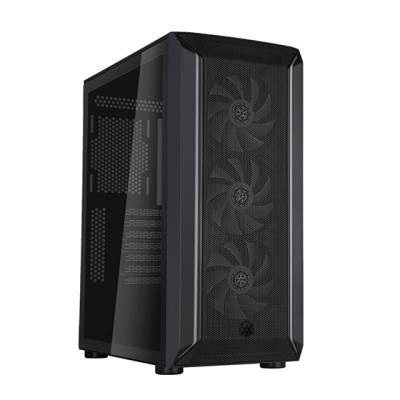 Корпус SilverStone Fara FA511Z-BG без БЖ, 2xUSB3.0, 3x120мм, ARGB VGA 360мм, LCS ready, TG Side Panel, ATX, чорний (SST-FA511Z-B Корпус SilverStone Fara FA511Z-BG без БЖ, 2xUSB3.0, 3x120мм, ARGB VGA 360мм, LCS ready, TG Side Panel, ATX, чорний (SST-FA511Z-B
