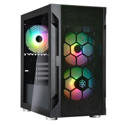 Корпус SilverStone Fara FAH1MB-PRO без БЖ, 1xUSB3.0, 2xUSB2.0, 3x120мм, ARGB VGA 320мм, LCS ready, TG Side Panel, mATX, чорний ( Корпус SilverStone Fara FAH1MB-PRO без БЖ, 1xUSB3.0, 2xUSB2.0, 3x120мм, ARGB VGA 320мм, LCS ready, TG Side Panel, mATX, чорний (