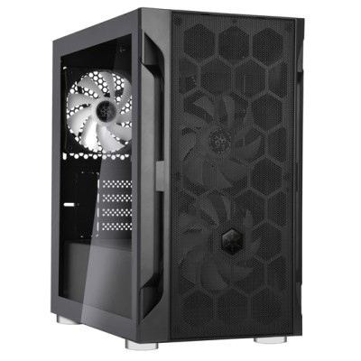 Корпус SilverStone Fara FAH1MB-PRO без БЖ, 1xUSB3.0, 2xUSB2.0, 3x120мм, ARGB VGA 320мм, LCS ready, TG Side Panel, mATX, чорний ( Корпус SilverStone Fara FAH1MB-PRO без БЖ, 1xUSB3.0, 2xUSB2.0, 3x120мм, ARGB VGA 320мм, LCS ready, TG Side Panel, mATX, чорний (