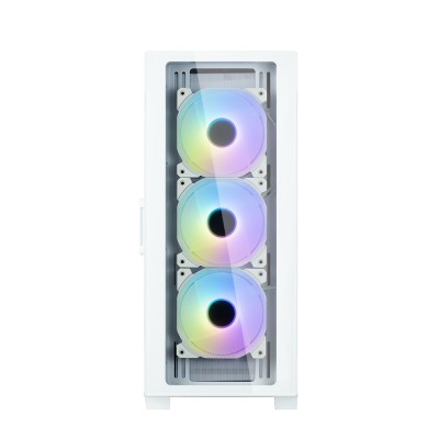 Корпус Zalman I3 Neo TG без БЖ, 1xUSB3.0, 2xUSB2.0, 4x120мм ARGB, VGA 355мм, LCS ready, TG Side/Front Panel, ATX, білий (I3NEOTG Корпус Zalman I3 Neo TG без БЖ, 1xUSB3.0, 2xUSB2.0, 4x120мм ARGB, VGA 355мм, LCS ready, TG Side/Front Panel, ATX, білий (I3NEOTG