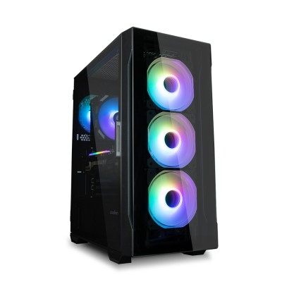 Корпус Zalman I3 Neo TG без БЖ, 1xUSB3.0, 2xUSB2.0, 4x120мм ARGB, VGA 355мм, LCS ready, TG Side/Front Panel, ATX, чорний (I3NEOT Корпус Zalman I3 Neo TG без БЖ, 1xUSB3.0, 2xUSB2.0, 4x120мм ARGB, VGA 355мм, LCS ready, TG Side/Front Panel, ATX, чорний (I3NEOT
