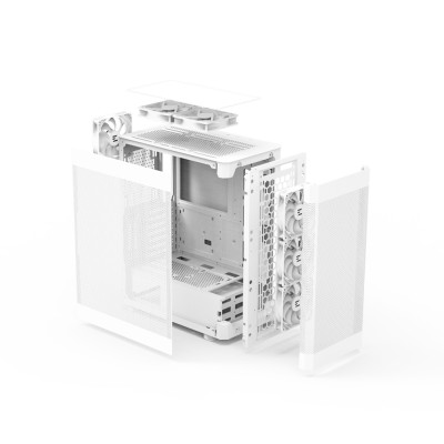 Корпус Zalman I4 без БЖ, 2xUSB3.0, 1xUSB2.0, 6x120мм, VGA 320мм, LCS ready, Mesh Side/Front Panel, ATX, білий (I4WHITE) Корпус Zalman I4 без БЖ, 2xUSB3.0, 1xUSB2.0, 6x120мм, VGA 320мм, LCS ready, Mesh Side/Front Panel, ATX, білий (I4WHITE)