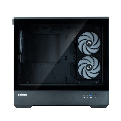 Корпус Zalman P30 Black V2, без БЖ, 1xUSB3.0, 1хUSB Type-C, 3x120мм ARGB, TG Front/Side Panel, mATX, чорний (P30BLACKV2) Корпус Zalman P30 Black V2, без БЖ, 1xUSB3.0, 1хUSB Type-C, 3x120мм ARGB, TG Front/Side Panel, mATX, чорний (P30BLACKV2)