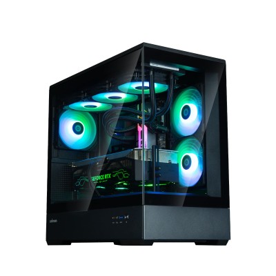 Корпус Zalman P30 Black V2, без БЖ, 1xUSB3.0, 1хUSB Type-C, 3x120мм ARGB, TG Front/Side Panel, mATX, чорний (P30BLACKV2) Корпус Zalman P30 Black V2, без БЖ, 1xUSB3.0, 1хUSB Type-C, 3x120мм ARGB, TG Front/Side Panel, mATX, чорний (P30BLACKV2)