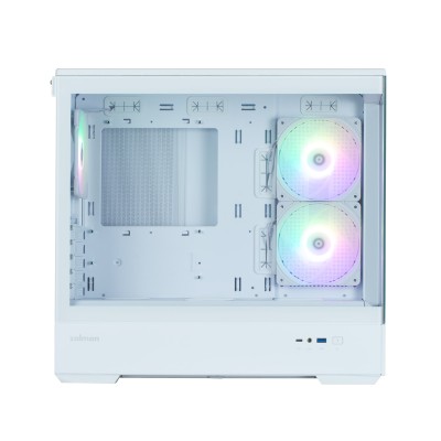 Корпус Zalman P30 White V2, без БЖ, 1xUSB3.0, 1хUSB Type-C, 3x120мм ARGB, TG Front/Side Panel, mATX, білий (P30WHITEV2) Корпус Zalman P30 White V2, без БЖ, 1xUSB3.0, 1хUSB Type-C, 3x120мм ARGB, TG Front/Side Panel, mATX, білий (P30WHITEV2)