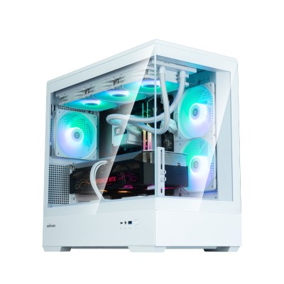 Корпус Zalman P30 White V2, без БЖ, 1xUSB3.0, 1хUSB Type-C, 3x120мм ARGB, TG Front/Side Panel, mATX, білий (P30WHITEV2) Корпус Zalman P30 White V2, без БЖ, 1xUSB3.0, 1хUSB Type-C, 3x120мм ARGB, TG Front/Side Panel, mATX, білий (P30WHITEV2)