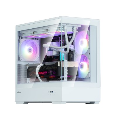 Корпус Zalman P30 White V2, без БЖ, 1xUSB3.0, 1хUSB Type-C, 3x120мм ARGB, TG Front/Side Panel, mATX, білий (P30WHITEV2) Корпус Zalman P30 White V2, без БЖ, 1xUSB3.0, 1хUSB Type-C, 3x120мм ARGB, TG Front/Side Panel, mATX, білий (P30WHITEV2)
