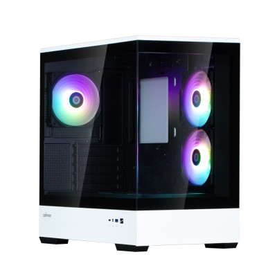Корпус Zalman P30 без БЖ, 1xUSB3.0, 1xUSBType-C, 3x120мм ARGB, VGA 420мм, LCS ready, TG Side Panel, mATX, чорний/білий (P30BW) Корпус Zalman P30 без БЖ, 1xUSB3.0, 1xUSBType-C, 3x120мм ARGB, VGA 420мм, LCS ready, TG Side Panel, mATX, чорний/білий (P30BW)
