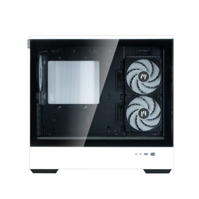 Корпус Zalman P30 без БЖ, 1xUSB3.0, 1xUSBType-C, 3x120мм ARGB, VGA 420мм, LCS ready, TG Side Panel, mATX, чорний/білий (P30BW) Корпус Zalman P30 без БЖ, 1xUSB3.0, 1xUSBType-C, 3x120мм ARGB, VGA 420мм, LCS ready, TG Side Panel, mATX, чорний/білий (P30BW)