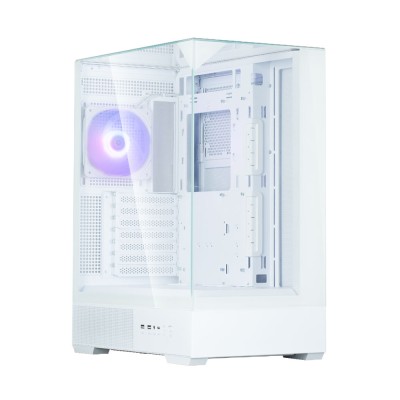 Корпус Zalman P40 Prism без БЖ, 2xUSB3.0, 1xUSBType-C, 1x120мм ARGB, VGA 420мм, LCS ready, TG 3x Panels, ATX, білий (P40PRISMWHI Корпус Zalman P40 Prism без БЖ, 2xUSB3.0, 1xUSBType-C, 1x120мм ARGB, VGA 420мм, LCS ready, TG 3x Panels, ATX, білий (P40PRISMWHI
