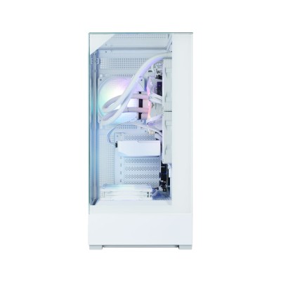Корпус Zalman P40 Prism без БЖ, 2xUSB3.0, 1xUSBType-C, 1x120мм ARGB, VGA 420мм, LCS ready, TG 3x Panels, ATX, білий (P40PRISMWHI Корпус Zalman P40 Prism без БЖ, 2xUSB3.0, 1xUSBType-C, 1x120мм ARGB, VGA 420мм, LCS ready, TG 3x Panels, ATX, білий (P40PRISMWHI