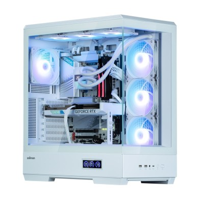 Корпус Zalman P50 DS без БЖ, 2xUSB3.0, 1xUSBType-C, 4x120мм ARGB, VGA 435мм, LCS ready, TG Side Panel, ATX, білий (P50DSWHITE) Корпус Zalman P50 DS без БЖ, 2xUSB3.0, 1xUSBType-C, 4x120мм ARGB, VGA 435мм, LCS ready, TG Side Panel, ATX, білий (P50DSWHITE)