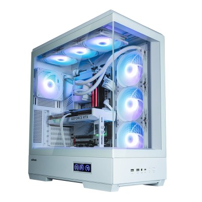 Корпус Zalman P50 DS без БЖ, 2xUSB3.0, 1xUSBType-C, 4x120мм ARGB, VGA 435мм, LCS ready, TG Side Panel, ATX, білий (P50DSWHITE) Корпус Zalman P50 DS без БЖ, 2xUSB3.0, 1xUSBType-C, 4x120мм ARGB, VGA 435мм, LCS ready, TG Side Panel, ATX, білий (P50DSWHITE)