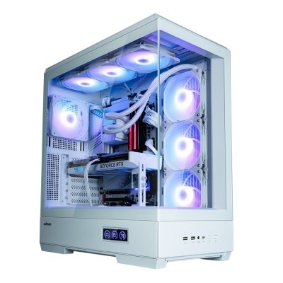 Корпус Zalman P50 DS без БЖ, 2xUSB3.0, 1xUSBType-C, 4x120мм ARGB, VGA 435мм, LCS ready, TG Side Panel, ATX, білий (P50DSWHITE) Корпус Zalman P50 DS без БЖ, 2xUSB3.0, 1xUSBType-C, 4x120мм ARGB, VGA 435мм, LCS ready, TG Side Panel, ATX, білий (P50DSWHITE)