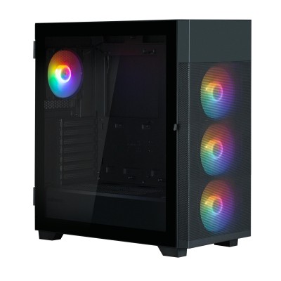 Корпус Zalman S5 Neo без БП, 1xUSB3.1, 1xUSB2.0, 4x120мм FRGB, VGA 390мм, LCS ready, TG Side Panel, ATX, чорний (S5NEOBLACK) Корпус Zalman S5 Neo без БП, 1xUSB3.1, 1xUSB2.0, 4x120мм FRGB, VGA 390мм, LCS ready, TG Side Panel, ATX, чорний (S5NEOBLACK)