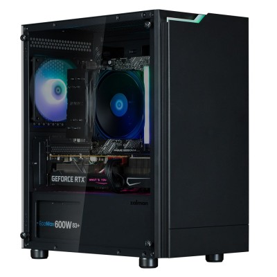 Корпус Zalman T4 Plus без БЖ, 2xUSB3.0, 1xUSB2.0, 1x120мм ARGB, VGA 320мм, LCS ready, TG Side Panel, mATX, чорний (T4PLUS) Корпус Zalman T4 Plus без БЖ, 2xUSB3.0, 1xUSB2.0, 1x120мм ARGB, VGA 320мм, LCS ready, TG Side Panel, mATX, чорний (T4PLUS)