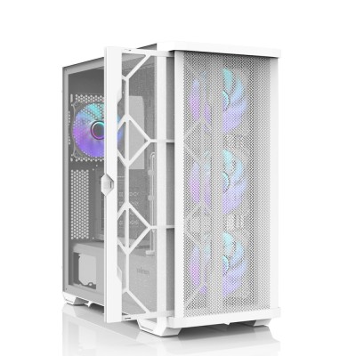 Корпус Zalman Z10 Duo без БЖ, 2xUSB3.0, 1xUSB Type-C, 3x140мм ARGB, 1x120мм ARGB, VGA 395мм, LCS ready, TG Side Panel, EATX, біл Корпус Zalman Z10 Duo без БЖ, 2xUSB3.0, 1xUSB Type-C, 3x140мм ARGB, 1x120мм ARGB, VGA 395мм, LCS ready, TG Side Panel, EATX, біл
