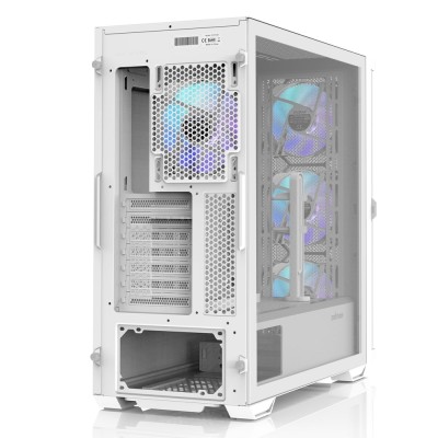 Корпус Zalman Z10 Duo без БЖ, 2xUSB3.0, 1xUSB Type-C, 3x140мм ARGB, 1x120мм ARGB, VGA 395мм, LCS ready, TG Side Panel, EATX, біл Корпус Zalman Z10 Duo без БЖ, 2xUSB3.0, 1xUSB Type-C, 3x140мм ARGB, 1x120мм ARGB, VGA 395мм, LCS ready, TG Side Panel, EATX, біл