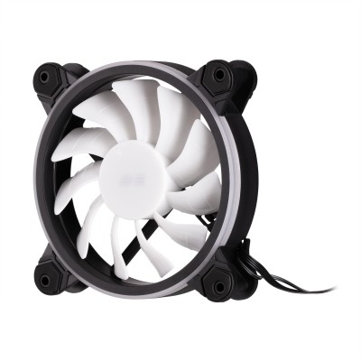 Корпусний вентилятор 2E GAMING Air Cool ACF1206-ARGB, 120мм, 1200rpm, 6pin, 25dBa, чорний Корпусний вентилятор 2E GAMING Air Cool ACF1206-ARGB, 120мм, 1200rpm, 6pin, 25dBa, чорний
