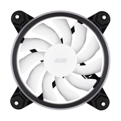 Корпусний вентилятор 2E GAMING Air Cool ACF1206-ARGB, 120мм, 1200rpm, 6pin, 25dBa, чорний Корпусний вентилятор 2E GAMING Air Cool ACF1206-ARGB, 120мм, 1200rpm, 6pin, 25dBa, чорний