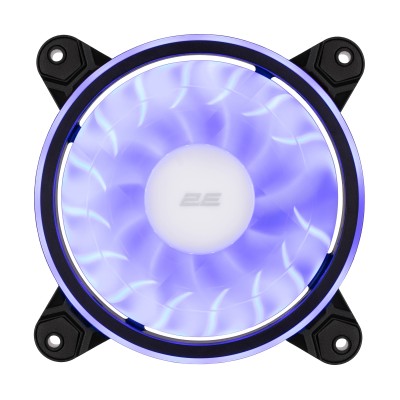 Корпусний вентилятор 2E GAMING Air Cool ACF1206-ARGB, 120мм, 1200rpm, 6pin, 25dBa, чорний Корпусний вентилятор 2E GAMING Air Cool ACF1206-ARGB, 120мм, 1200rpm, 6pin, 25dBa, чорний