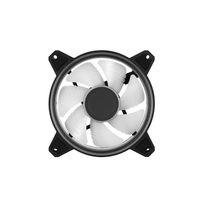 Корпусний вентилятор 2E GAMING Air Cool Infinity M ACF120IMW-ARGB, 120мм, 1200rpm, 3pin, 3pin +5VARGB, 22dBa, чорний Корпусний вентилятор 2E GAMING Air Cool Infinity M ACF120IMW-ARGB, 120мм, 1200rpm, 3pin, 3pin +5VARGB, 22dBa, чорний