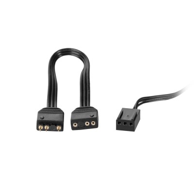 Корпусний вентилятор 2E GAMING Air Cool Infinity M ACF120IMW-ARGB, 120мм, 1200rpm, 3pin, 3pin +5VARGB, 22dBa, чорний Корпусний вентилятор 2E GAMING Air Cool Infinity M ACF120IMW-ARGB, 120мм, 1200rpm, 3pin, 3pin +5VARGB, 22dBa, чорний
