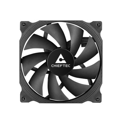Корпусний вентилятор CHIEFTEC ZF-1225PWM, 120мм, 1600rpm, HDB, 4pin PWM, 25.5dBa, чорний Корпусний вентилятор CHIEFTEC ZF-1225PWM, 120мм, 1600rpm, HDB, 4pin PWM, 25.5dBa, чорний