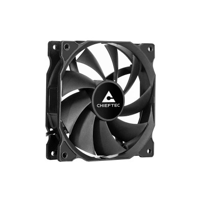 Корпусний вентилятор CHIEFTEC ZF-1225PWM, 120мм, 1600rpm, HDB, 4pin PWM, 25.5dBa, чорний Корпусний вентилятор CHIEFTEC ZF-1225PWM, 120мм, 1600rpm, HDB, 4pin PWM, 25.5dBa, чорний