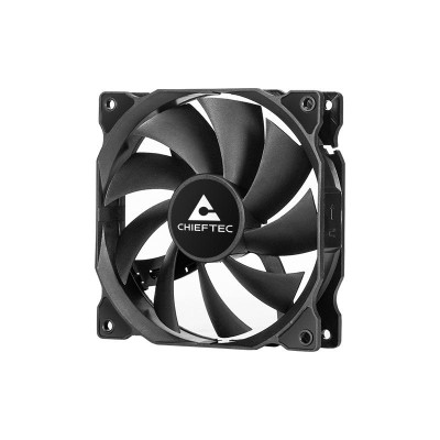 Корпусний вентилятор CHIEFTEC ZF-1225PWM, 120мм, 1600rpm, HDB, 4pin PWM, 25.5dBa, чорний Корпусний вентилятор CHIEFTEC ZF-1225PWM, 120мм, 1600rpm, HDB, 4pin PWM, 25.5dBa, чорний