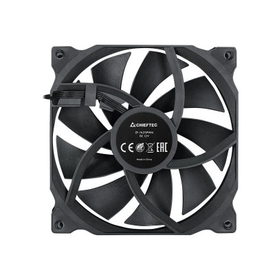 Корпусний вентилятор CHIEFTEC ZF-1425PWM, 140мм, 1200rpm, HDB, 4pin PWM, 20.1dBa, чорний Корпусний вентилятор CHIEFTEC ZF-1425PWM, 140мм, 1200rpm, HDB, 4pin PWM, 20.1dBa, чорний