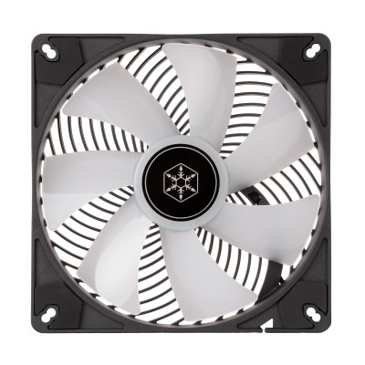 Корпусний вентилятор Silver Stone Air Penetrator AP140I-ARGB 140мм, 500-2000rpm, 4pin PWM, 3pin +5VARGB, 14.9-41.3dBa, чорний Корпусний вентилятор Silver Stone Air Penetrator AP140I-ARGB 140мм, 500-2000rpm, 4pin PWM, 3pin +5VARGB, 14.9-41.3dBa, чорний