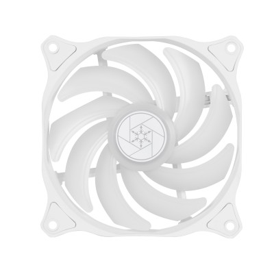 Корпусний вентилятор SilverStone Air Blazer 120RW-ARGB, 120мм, 600-2200rpm, 4pin PWM, 3pin +5VARGB, 7.4-35.6dBa, білий Корпусний вентилятор SilverStone Air Blazer 120RW-ARGB, 120мм, 600-2200rpm, 4pin PWM, 3pin +5VARGB, 7.4-35.6dBa, білий