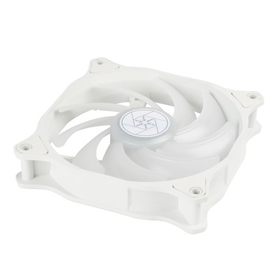 Корпусний вентилятор SilverStone Air Blazer 120RW-ARGB, 120мм, 600-2200rpm, 4pin PWM, 3pin +5VARGB, 7.4-35.6dBa, білий Корпусний вентилятор SilverStone Air Blazer 120RW-ARGB, 120мм, 600-2200rpm, 4pin PWM, 3pin +5VARGB, 7.4-35.6dBa, білий